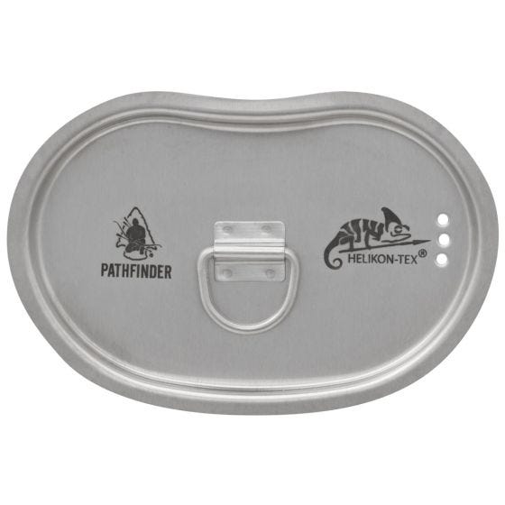Helikon Pathfinder Feldflasche mit Hülle - Edelstahl