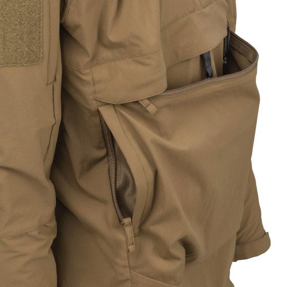 Helikon Anorak Mistral Soft Shell Jacket Mud Brown