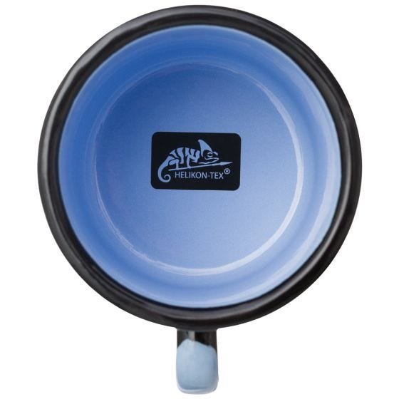 Helikon Wolf Enamel Becher 350 ml - Schwarz
