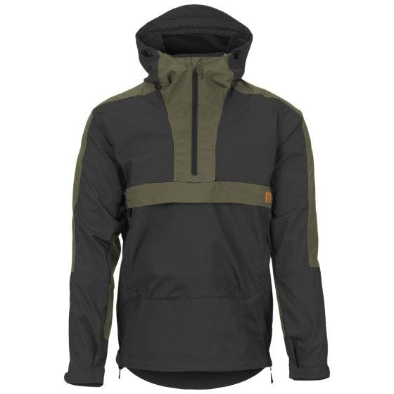Helikon Woodsman Anorak-Jacke - Schwarz/Taiga Green