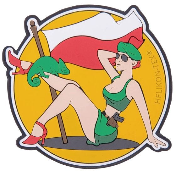 Helikon Polish Girl Aufnäher - Gelb