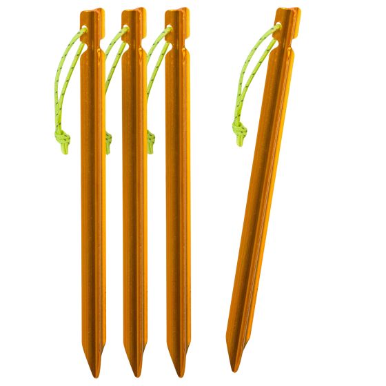 Helikon Gedrehte Stahlheringe - Orange
