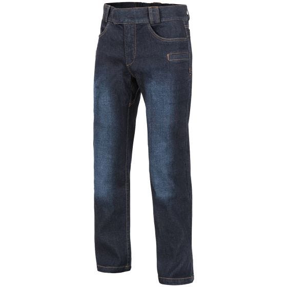 Helikon Greyman Taktische Jeans aus Denim Mid Dark Blue