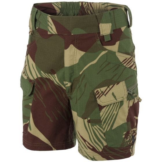 Helikon Urban Tactical 6" Shorts Polybaumwolle Ripstop - Rhodesian Camo