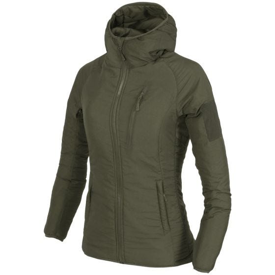 Helikon WolfHound Kapuzenjacke Damen - Taiga Green