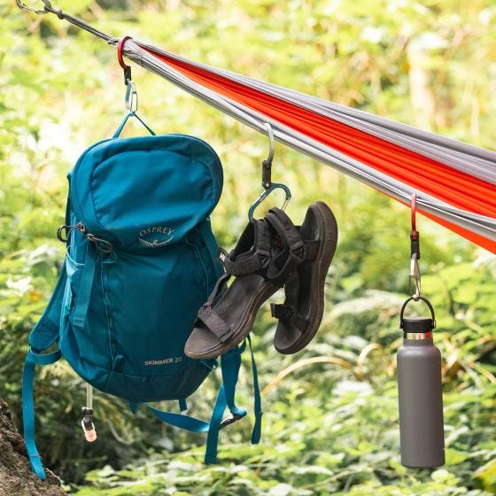 Heroclip Medium Gear Karabiner - Forest Green