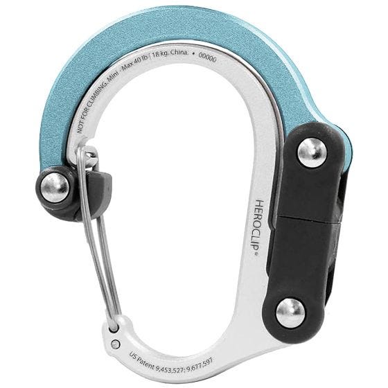 Heroclip Mini Gear Karabiner - Sea Grass