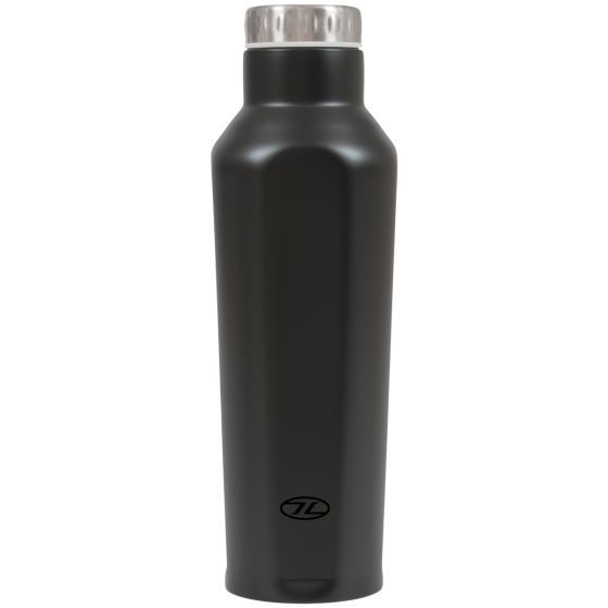 Highlander 500ml Ashta Stainless Steel Bottle Noir