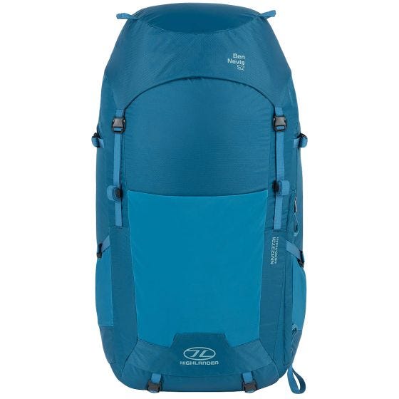 Highlander Herren Ben Nevis Rucksack 52 L - Petrol