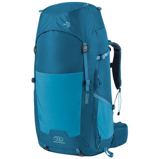 Highlander Damen Ben Nevis Rucksack 65 L - Petrol