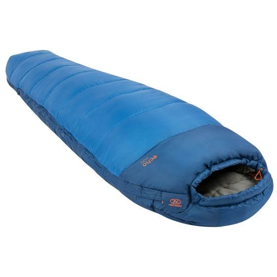 Highlander Echo 400 Mumienschlafsack - Blau