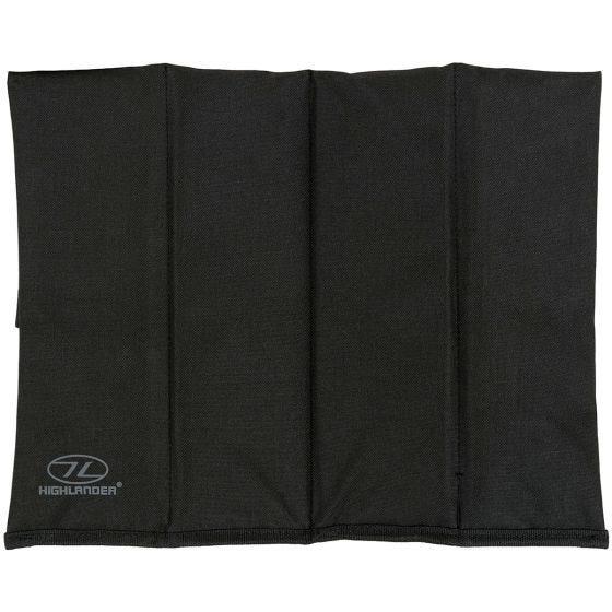 Highlander Faltbare Sitzmatte Schwarz