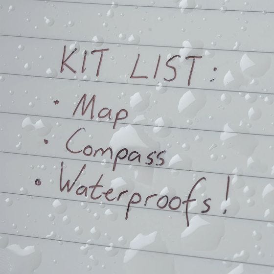 Highlander Forces A5 Wasserfestes Notizbuch - Olivgrün