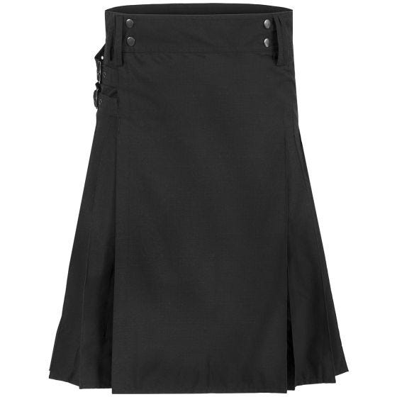 Highlander Combat Kilt Schwarz