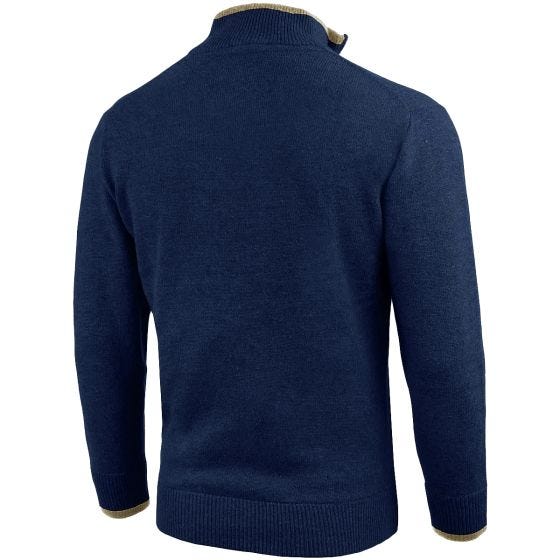 Jack Pyke Ashcombe Pullover mit Reißverschluss Navy