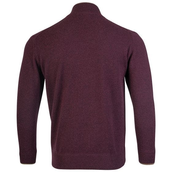 Jack Pyke Ashcombe Reißverschluss-Pullover - Plum