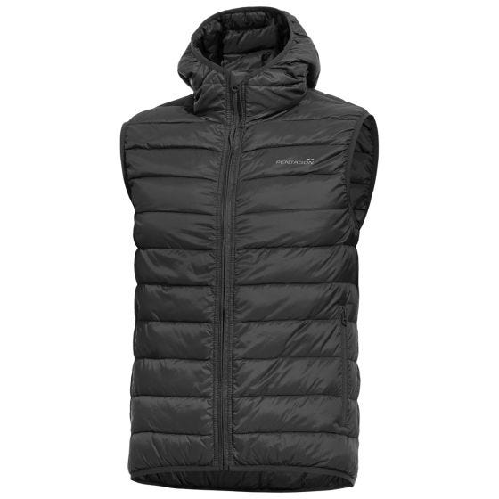 Pentagon Aurora Puffer Vest Noir