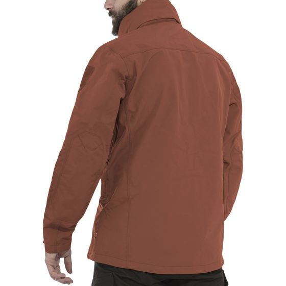 Pentagon Hurricane Shell Jacket Maroon Rouge