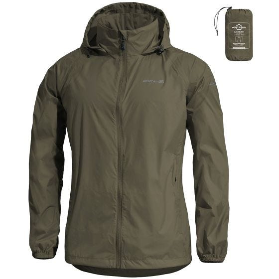 Pentagon Cloudburst Packable Women Regenjacke - RAL 7013