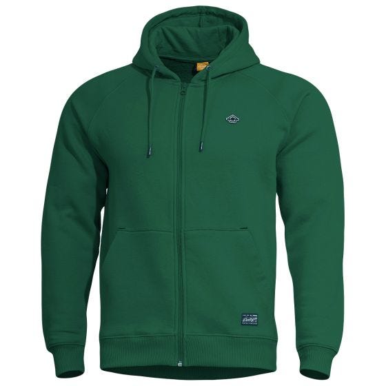 Pentagon Phaeton Kapuzenpullover mit Reißverschluss - SpringBok Vert