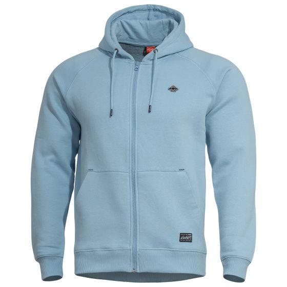 Pentagon Phaeton Kapuzenpullover mit Reißverschluss - Lagoon Blue