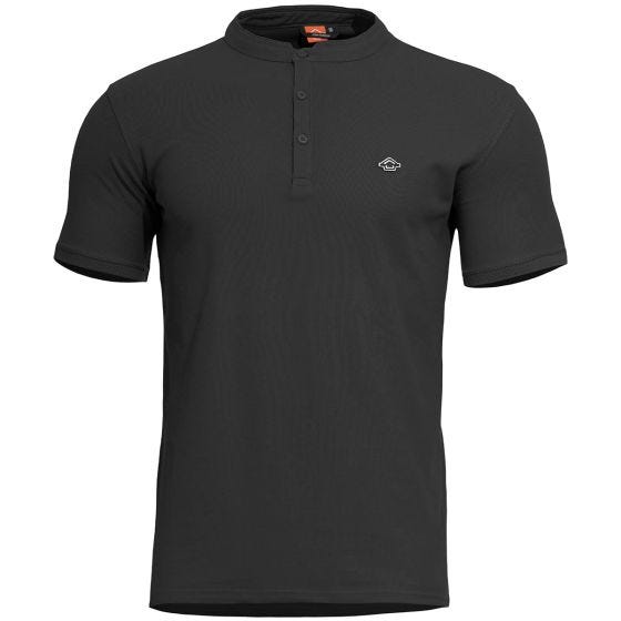 Pentagon Levantes Henley-Shirt Schwarz