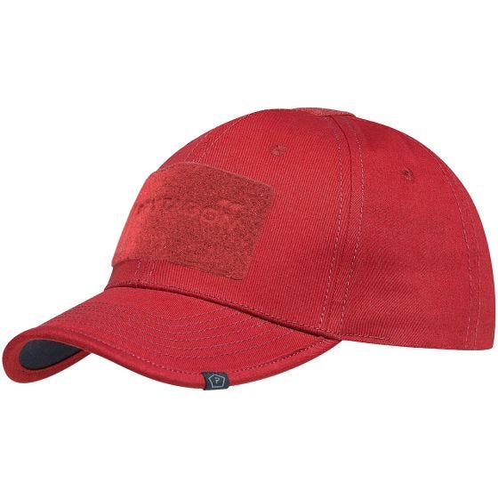 Pentagon Tactical 2.0 Basecap aus Twill-Material Rot
