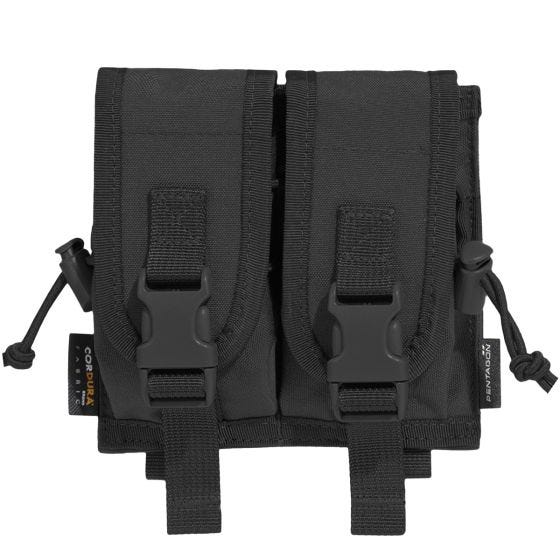Pentagon Double Multi Tasche - Schwarz