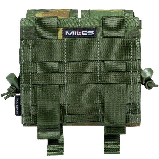 Pentagon Double Multi Tasche - Greek Lizard