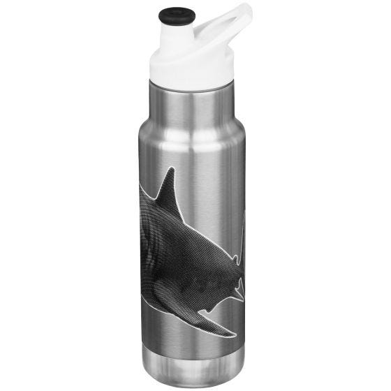 Klean Kanteen Kid Kanteen 355ml Classic Thermosflasche vakuumisoliert - Mr. Shark