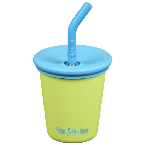 Klean Kanteen Kids 295ml w/Straw Lid Becher - Juicy Pear