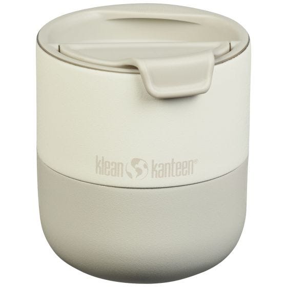 Klean Kanteen Rise 280ml Lowball Thermobecher w/Flip Lid - Tofu
