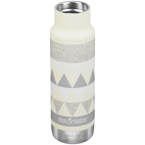 Klean Kanteen Classic Insulated 355 ml Isolierte Trinkflasche mit Loop Cap - Salt Flats