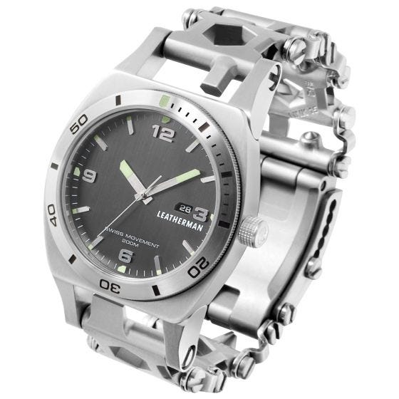 Leatherman Tread Armbanduhr Edelstahl