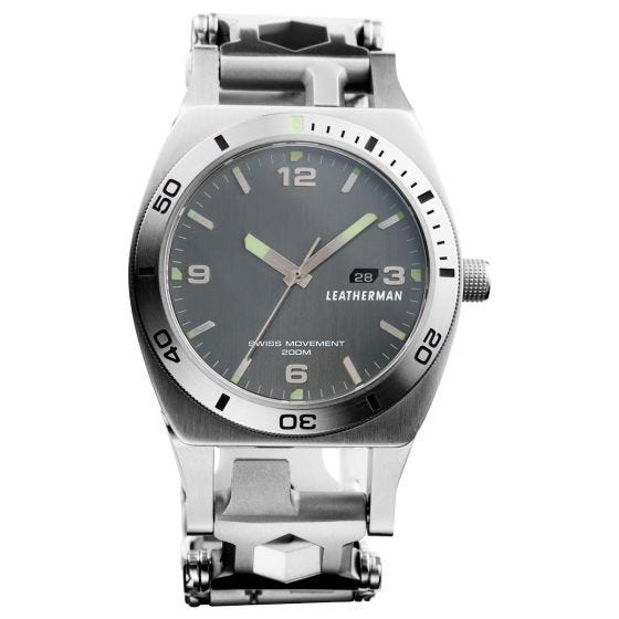 Leatherman Tread Armbanduhr Edelstahl
