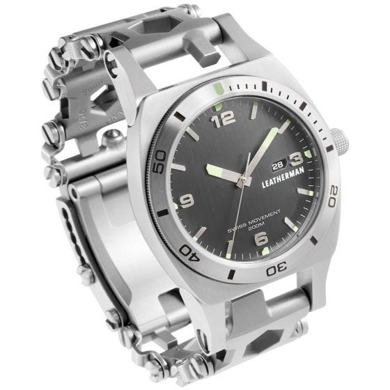 Leatherman Tread Armbanduhr Edelstahl