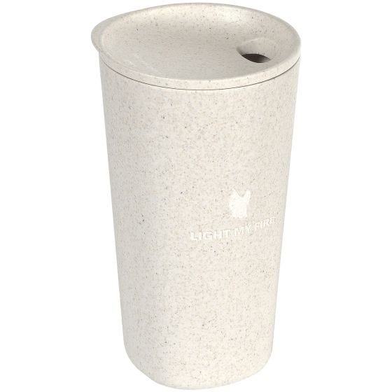 Light My Fire MyCup´n Lid Large Bio Becher - Cream