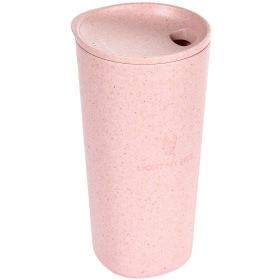 Light My Fire MyCup´n Lid Large Bio Becher - Dusty Pink
