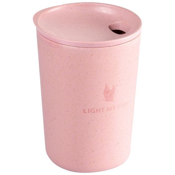 Light My Fire MyCup´n Lid Original Bio Becher - Dusty Pink