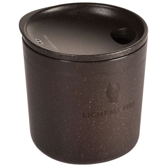 Light My Fire MyCup´n Lid Short Bio Becher - Cocoa