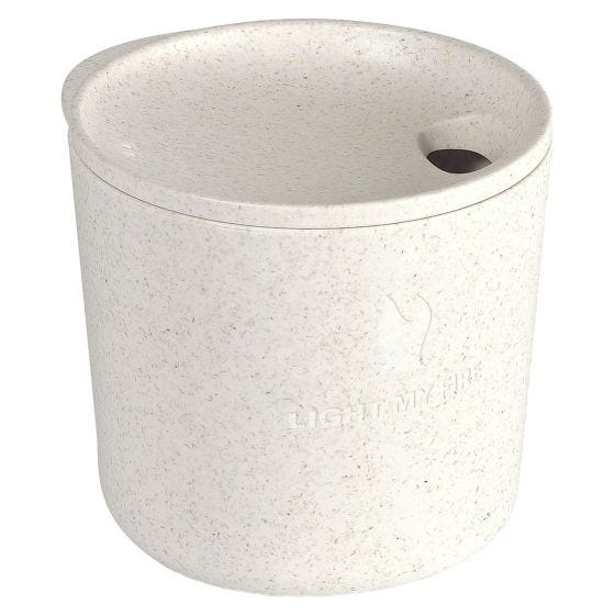 Light My Fire MyCup´n Lid Short Bio Becher - Cream