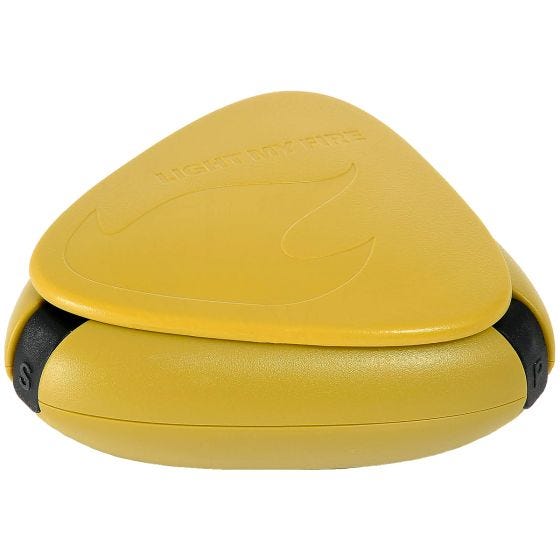 Light My Fire Salz- und Pfefferstreuer aus Kunststoff - Musty Yellow
