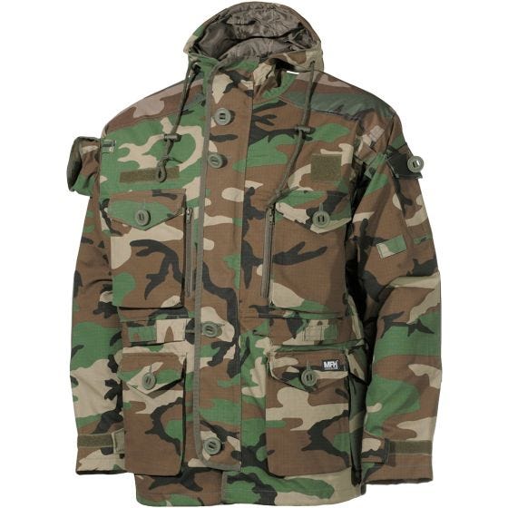 MFH Commando Smock-Jacke Woodland