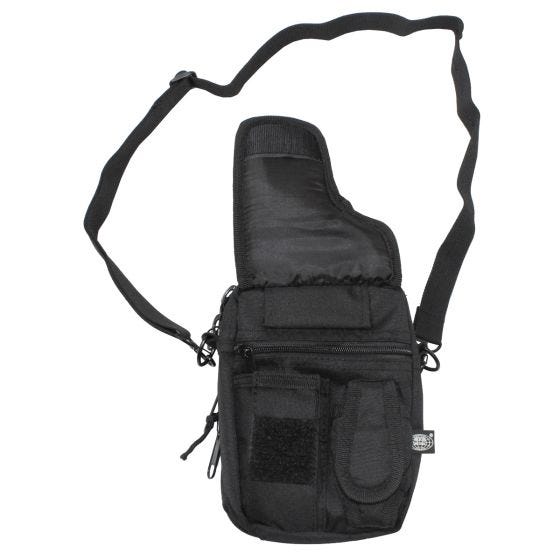 MFH Security Schultertasche Schwarz