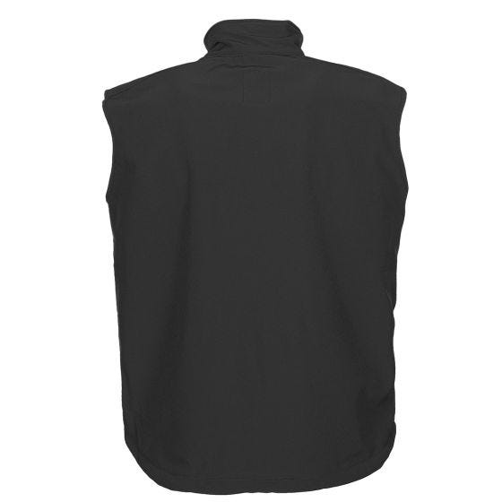 MFH Allround Softshell-Weste - Schwarz