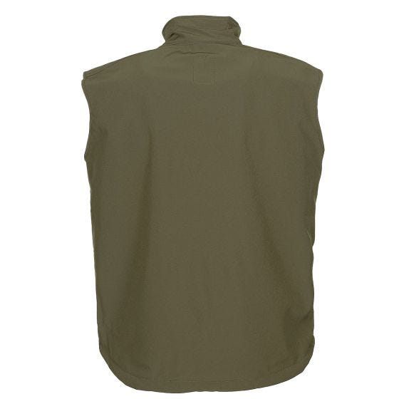 MFH Allround Softshell-Weste - OD Grün