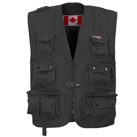 Fox Outdoor Heavy Weste - Schwarz