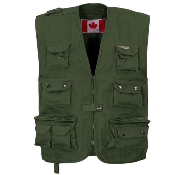 Fox Outdoor Heavy Weste - OD Grün