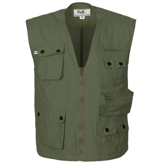 Fox Outdoor Microfibre Weste - OD Grün