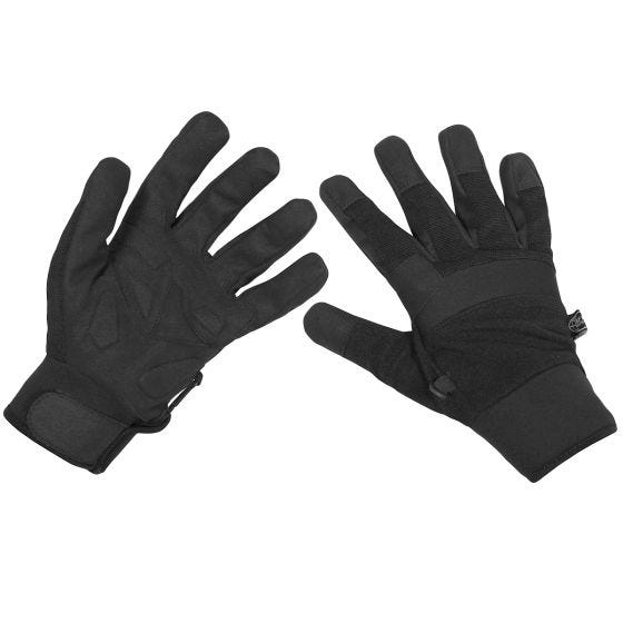 MFH Security Neoprene Handschuhe - Schwarz
